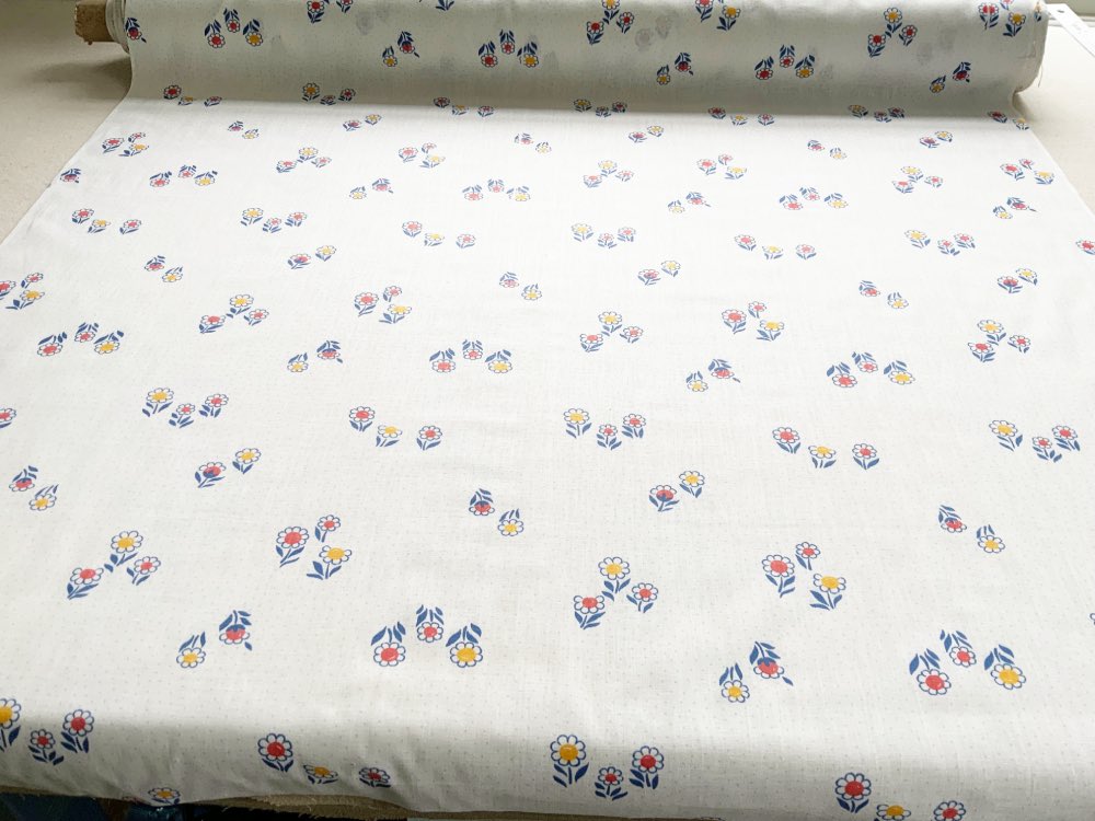 Genuine Vintage Little Weed Cotton Lawn